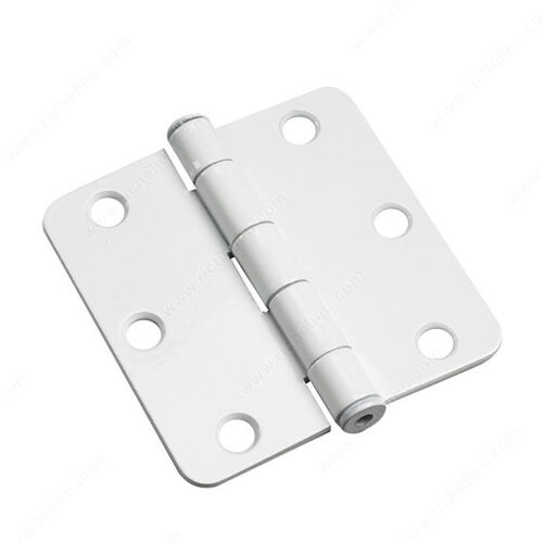 3" Full Mortise Butt Hinge - 1/4" Radius - pack of 2