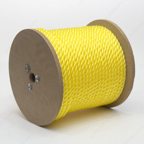 KingCord 300531 Twisted Polypropylene Yellow