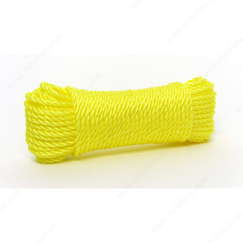 KingCord 300051BGP05 Twisted Polypropylene Yellow