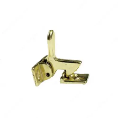 Elbow Catch - Standard Duty - 2A Polished Brass