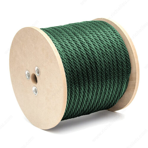 KingCord 302621 Smooth Braid Polypropylene Green