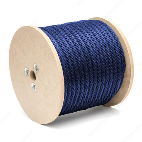 Smooth Braid Polypropylene Blue