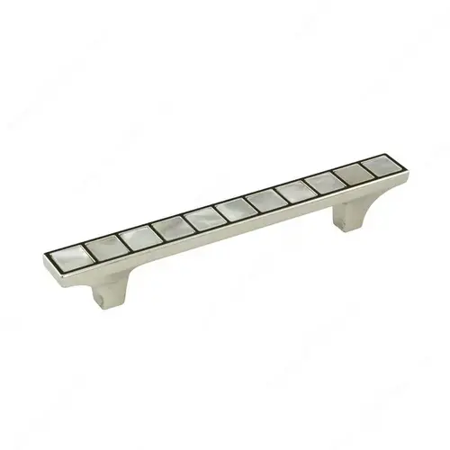 Precious Materials Collection Pull - 3024 Polished Nickel / Pearl