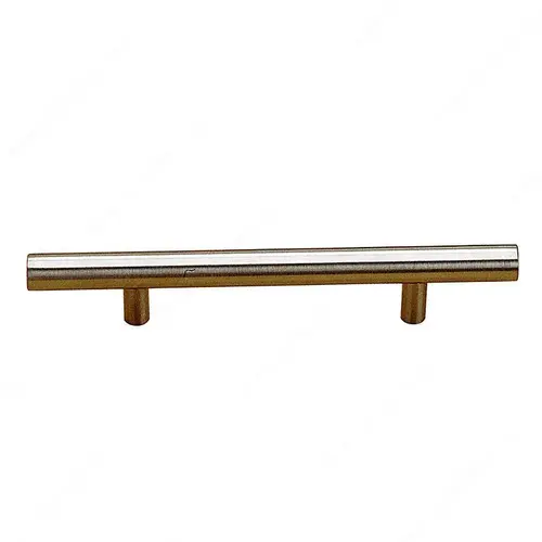 Modern Steel Pull - 305 Brushed Nickel