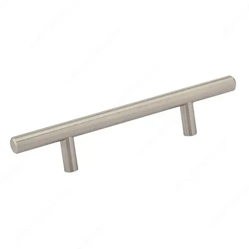 Modern Steel Pull - 305 Brushed Nickel