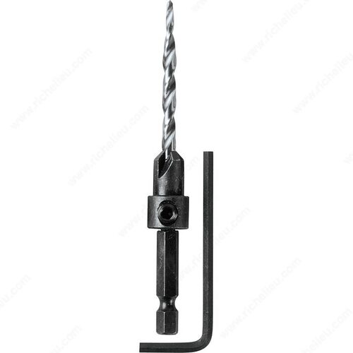 Countersink with Taper Point Drill for Wood Screws