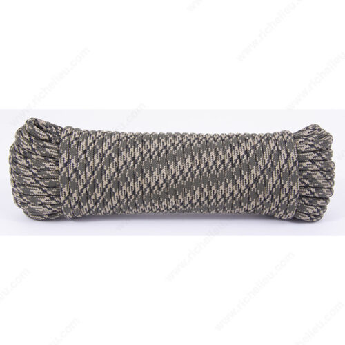 KingCord 311531BG Polypropylene 32-Strand Diamond Braid Rope Open Field