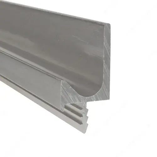 Modern Pull Handle in J Shape for 3/4" Panel - 3189 Stainless Steel