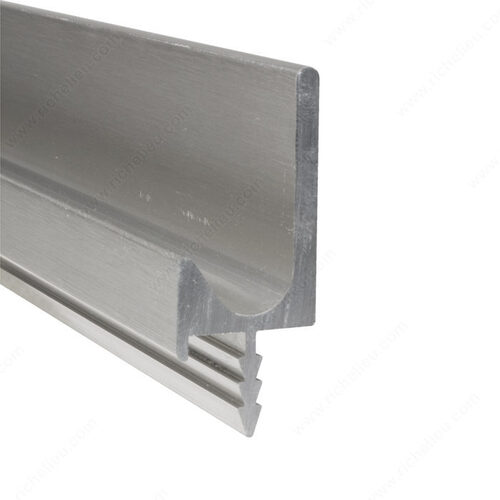 Modern Handle in J Shape for 5/8" Panel - 3188 Stainless Steel