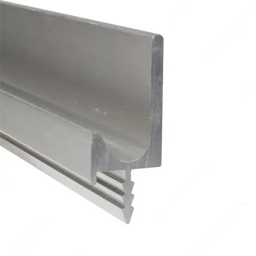 Modern Handle in J Shape for 5/8" Panel - 3188 Satin Aluminum