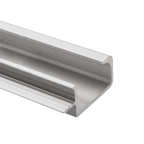 Modern Pull Handle for 3/4 in Panel - 3183 Chrome