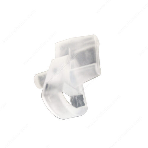 Translucent Shelf Retainer for 19 mm (3/4'') Shelf - pack of 2000