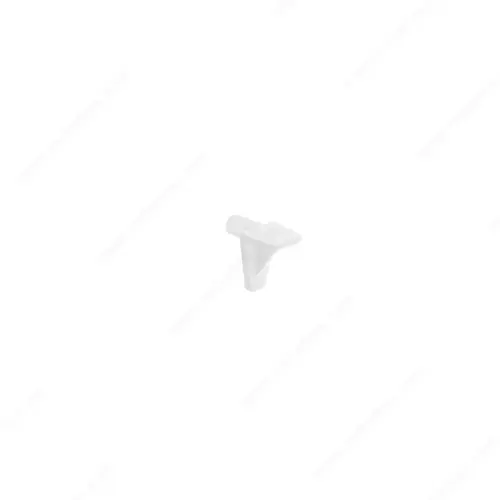 Plastic Shelf Pin White