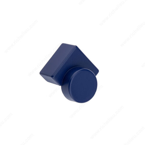 Modern Metal Knob - 3542 Sapphire Blue