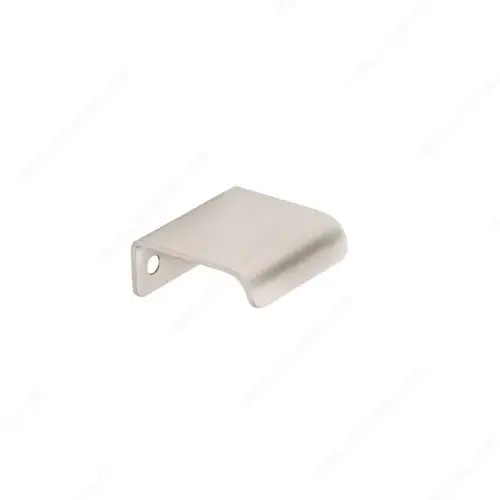 Modern Metal Edge Pull - 3966 Matte Nickel