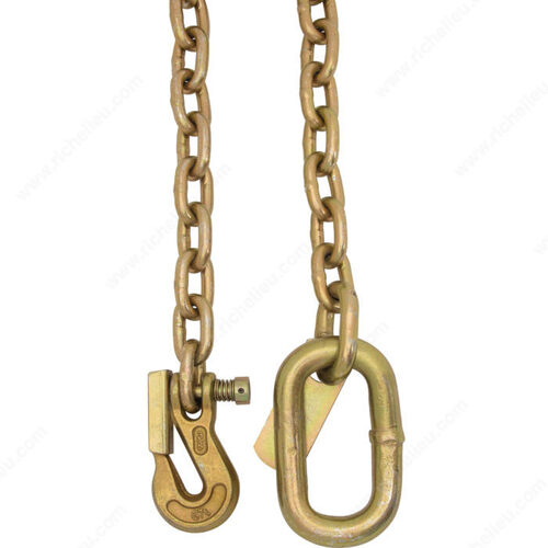 KingChain 426141 Grade 70 Gold Chromate Tractor Safety Chain