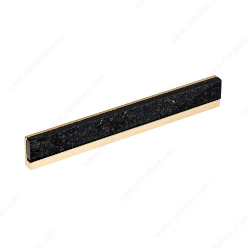 Modern Terrazzo and Metal Pull - 4315 Gold / Black