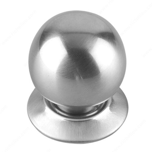 460 Ball Knob with Backplate - pack of 20