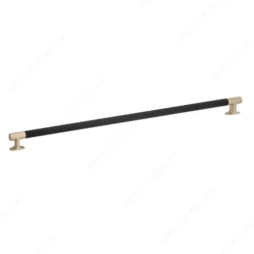 Modern Metal Pull - 4565 Matte Black / Verona Gold