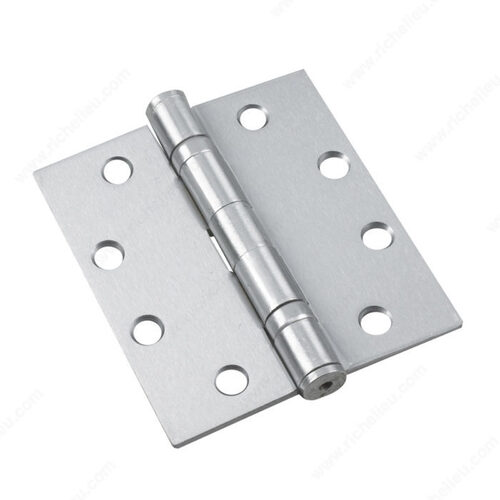 4 1/2" Full Mortise Ball Bearing Butt Hinge - pack of 3