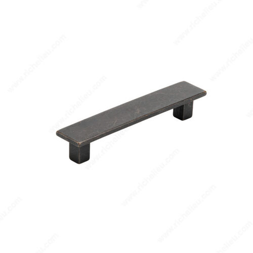 Modern Metal Pull - 4948 Matte Black Iron