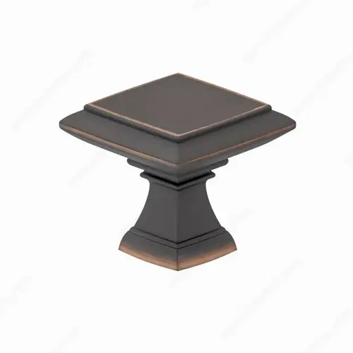 Transitional Metal Knob - 502 Brushed Oil-Rubbed Bronze