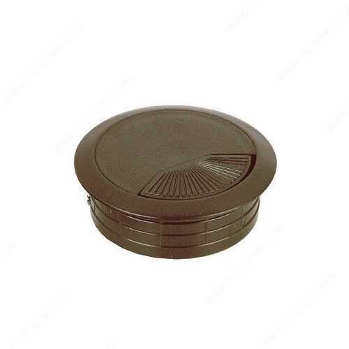 Round Cable Grommet Brown