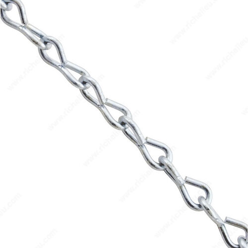 Zinc-Plated Jack Chain - pack of 2