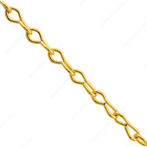 Brass-Plated Jack Chain