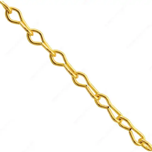 Brass-Plated Jack Chain - pack of 2