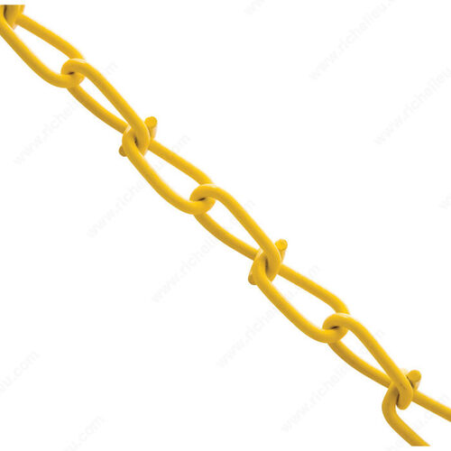 KingChain 516522 Twist Link Tenso PVC Coated Machine Chain Yellow