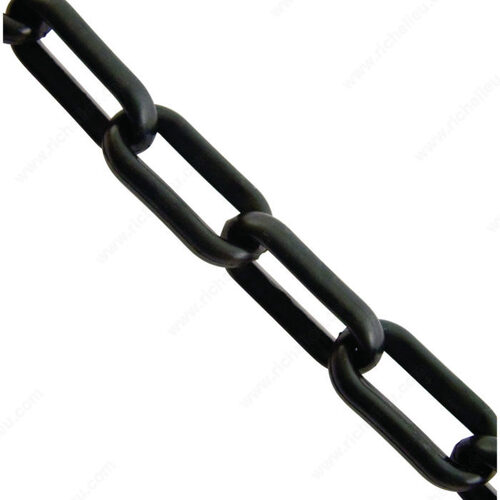 KingChain 544372 Plastic Chain Black