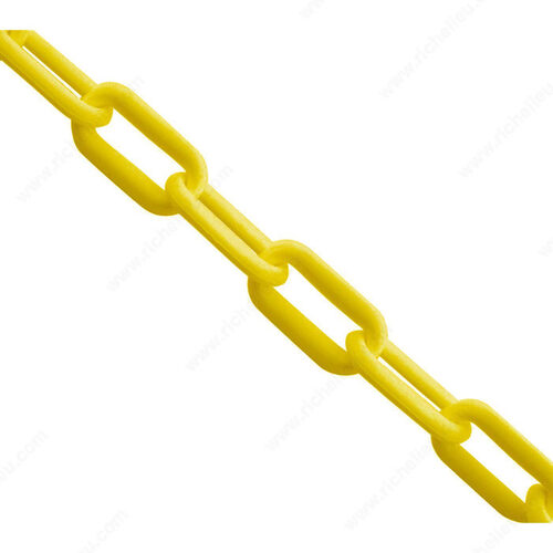 KingChain 544462 Plastic Chain Yellow