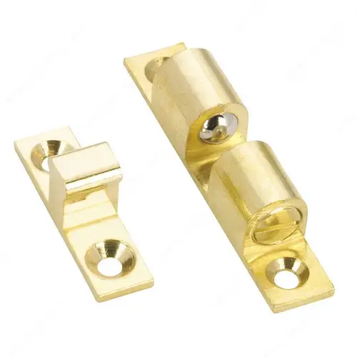 Heavy-Duty Double Ball Catch Brass