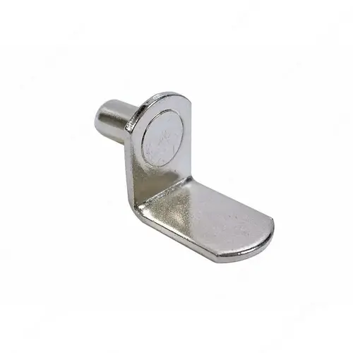 L-Shaped Metal Shelf Pin - 1/4" Nickel