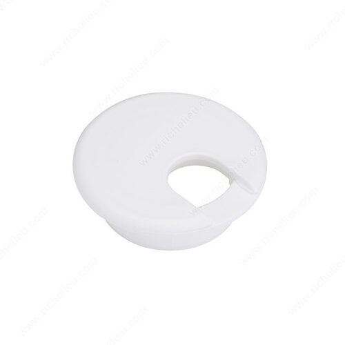 Richelieu Hardware 60030 Round Grommet White