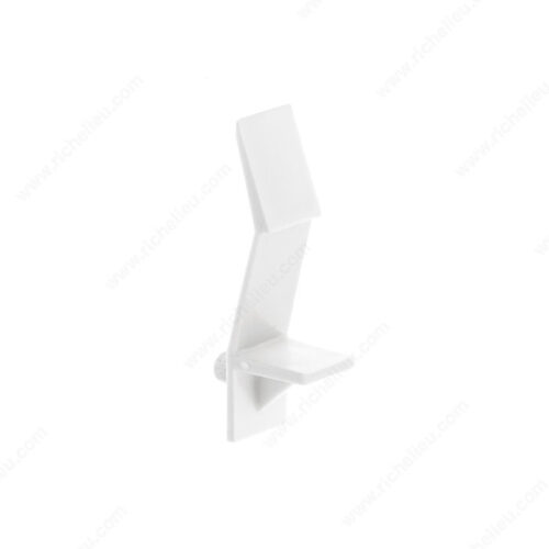 Locking Plastic Clip White