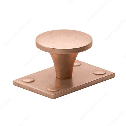 Traditional Iron Knob - 6583 Exeter Copper