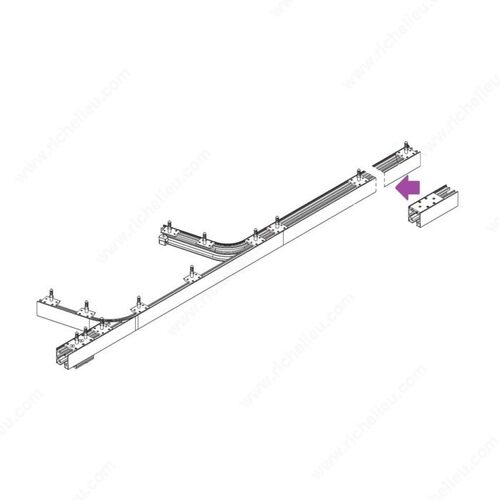 Modular Parallel Parking Track Set without Guide