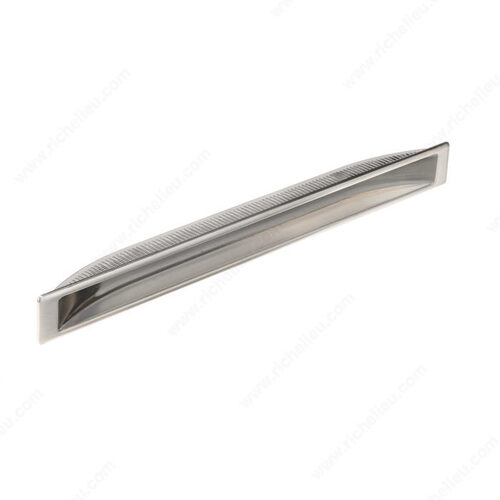 Modern Metal Edge Pull - 6895 Brushed Nickel