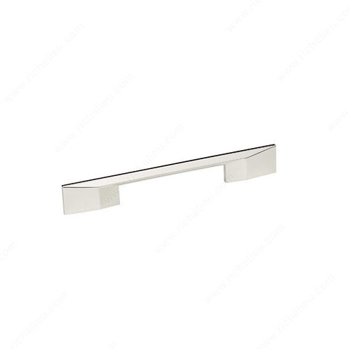 Modern Metal Pull - 687 Polished Nickel