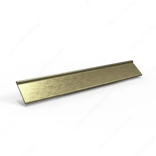 Modern Aluminum Pull Handle - 646 Satin Brass