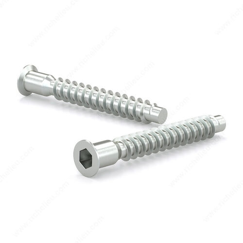 Wood screw, Confirmat head, Coarse thread, Dogpoint - pack of 2000