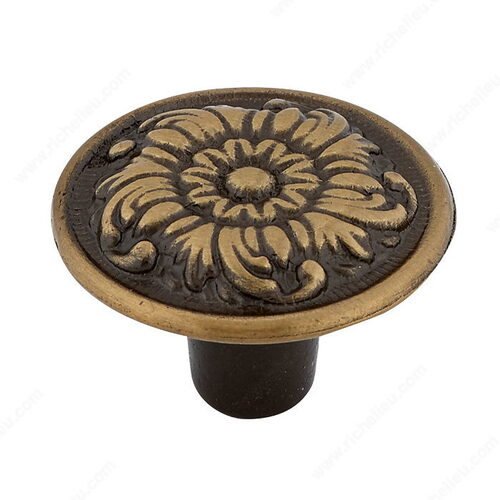 Traditional Metal Knob - 7630