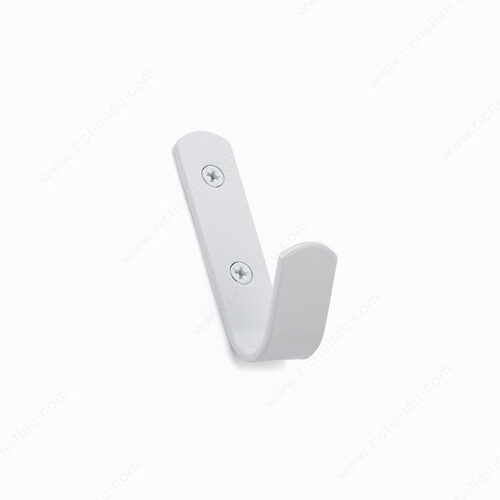 Utility Metal Hook - 76 White