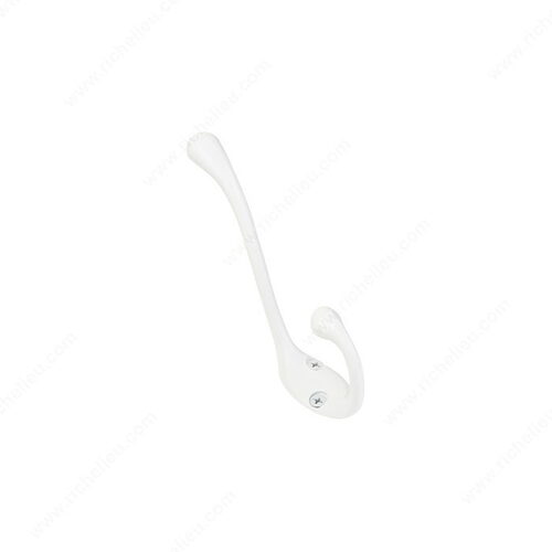 4-1/4 in Double Utility Hook - 778/798 White