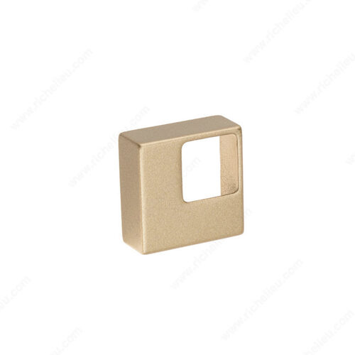 Modern Metal Knob - 7967 Verona Gold