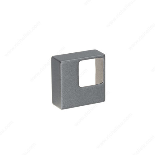 Modern Metal Knob - 7967 Ravello Gray