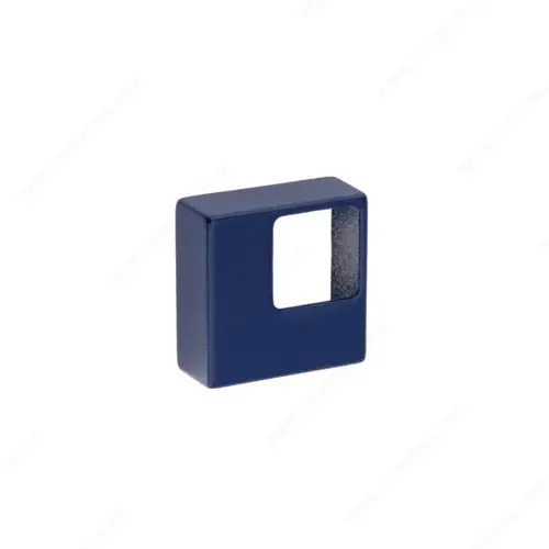 Modern Metal Knob - 7967 Sapphire Blue