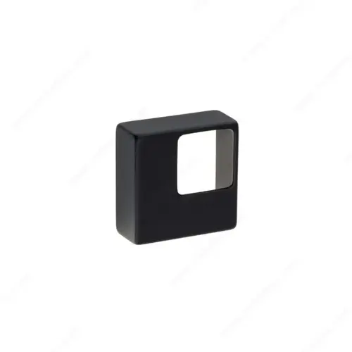 Modern Metal Knob - 7967 Matte Black